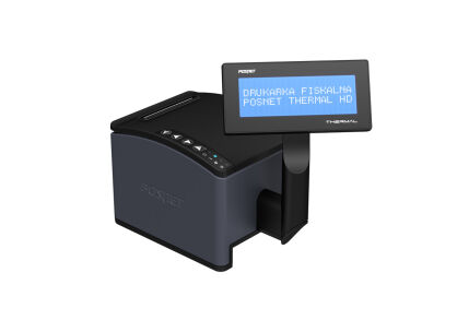 Drukarka fiskalna POSNET THERMAL HD z wyświetlaczem standardowym - 2
