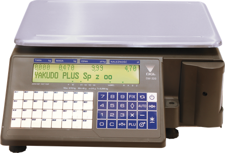 Waga etykietująca DiGI SM-320 6/15 kg